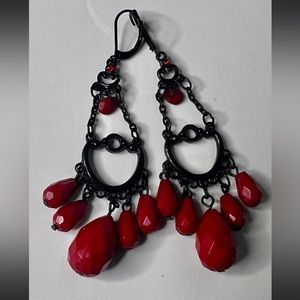 Chandelier, earrings